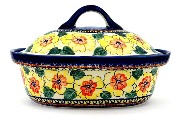 Baker with Cover 12"