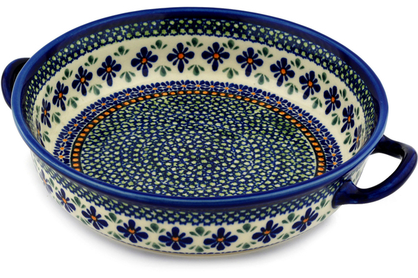 Round Baker with Handles 13"