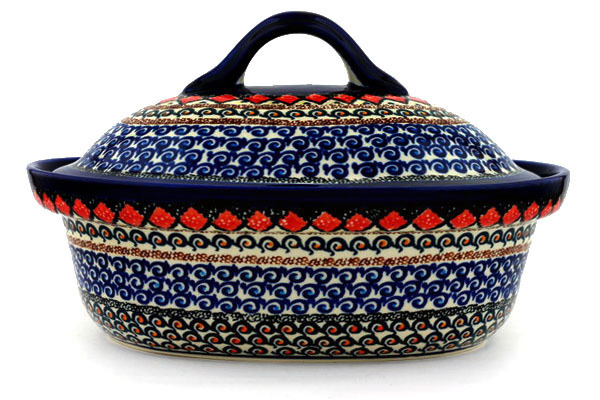 Baker with Cover 12"