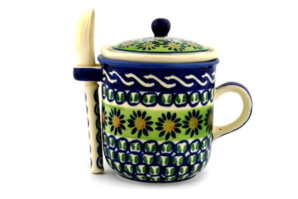 Brewing Mug with Spoon 10 oz