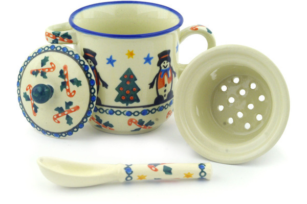 Brewing Mug with Spoon 10 oz