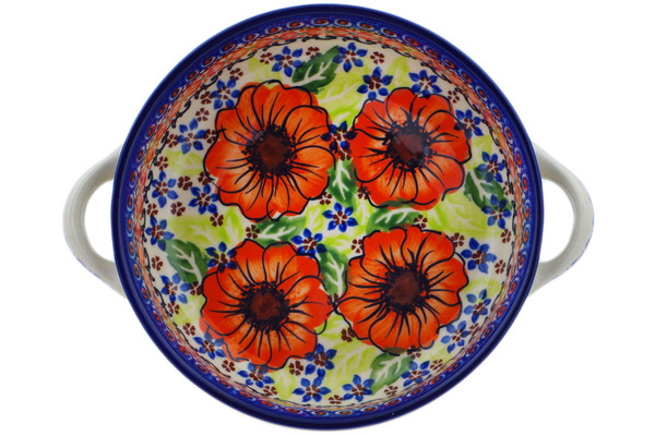 Round Baker with Handles 8"