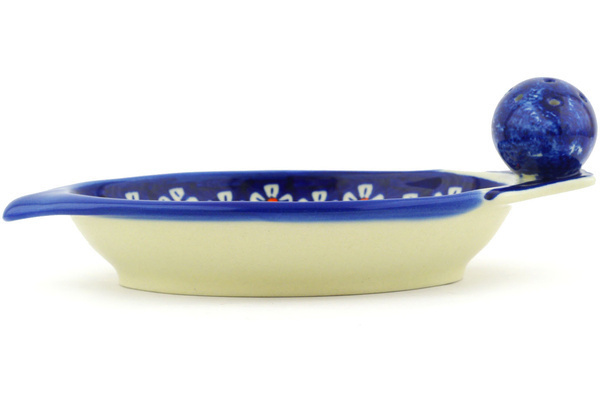 Lemon Plate with Toothpick Holder 8"