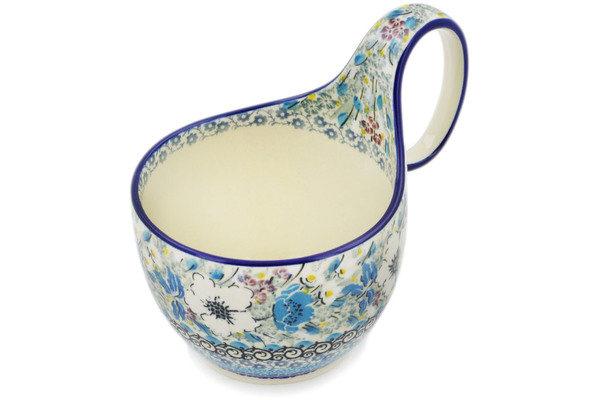 Bowl with Loop-Handle 6"