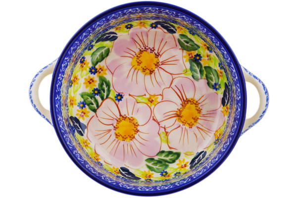 Round Baker with Handles 8"