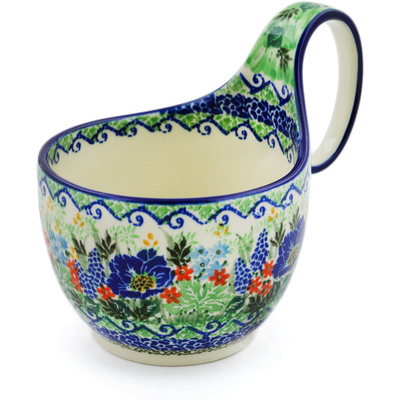 Bowl with Loop-Handle 6"