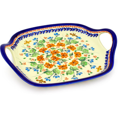 Tray with Handles 10"