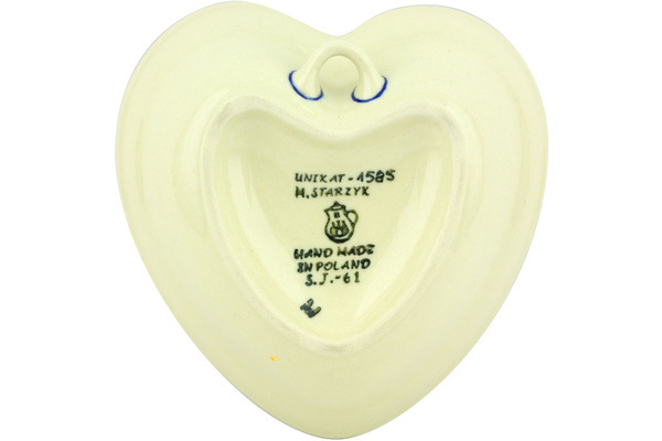 Heart Shaped Bowl 6"