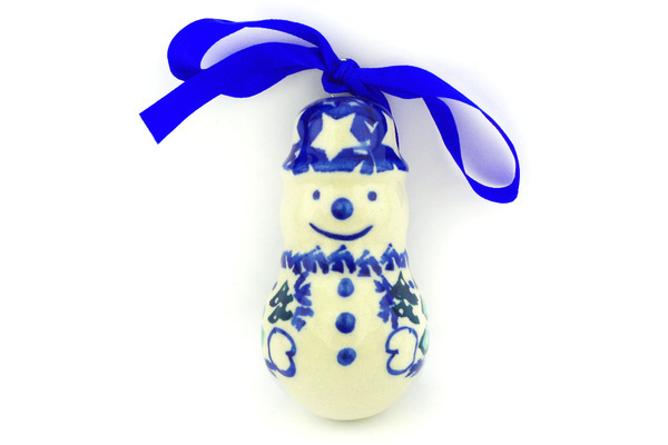 Snowman Ornament 3"