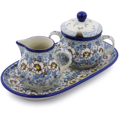 Sugar and Creamer Set 10"