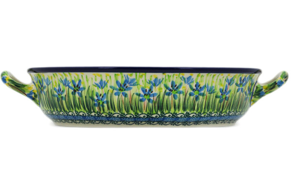 Round Baker with Handles 11"