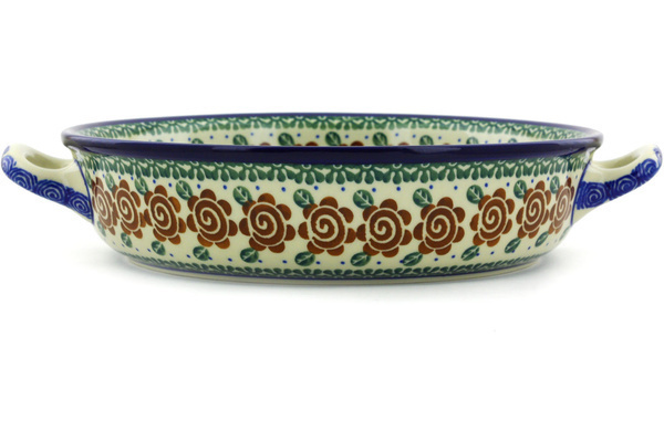 Round Baker with Handles 10-inch