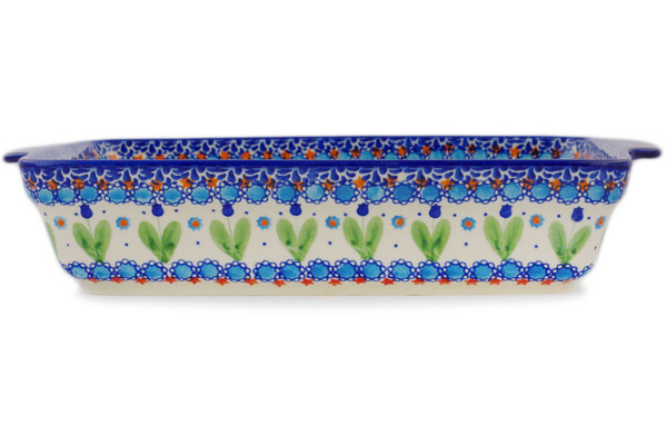 Rectangular Baker with Handles 15"