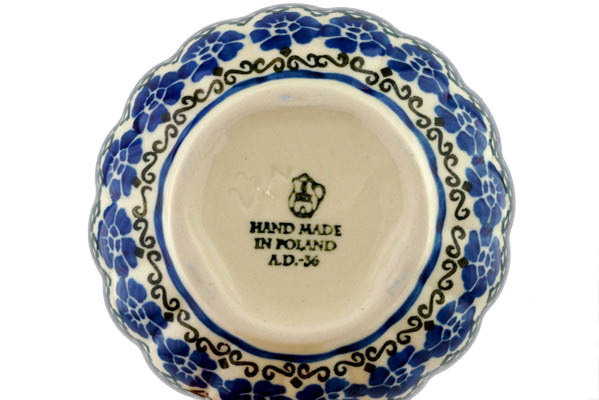 Scalloped Fluted Bowl 5"