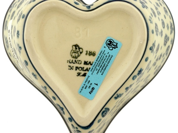 Heart Shaped Bowl 6"