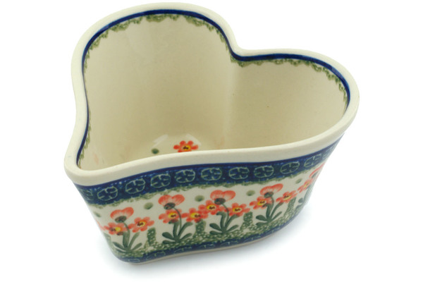 Heart Shaped Bowl 6"