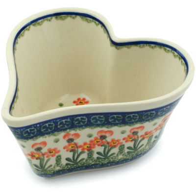 Heart Shaped Bowl 6"