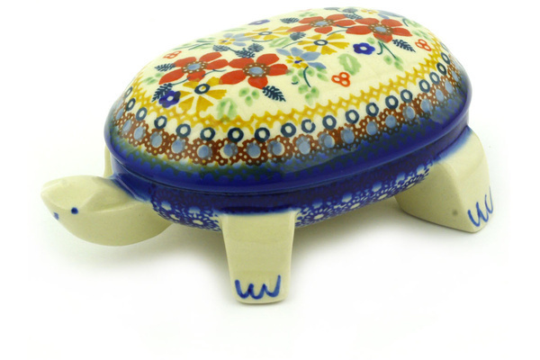 Turtle Shaped Jar 6"
