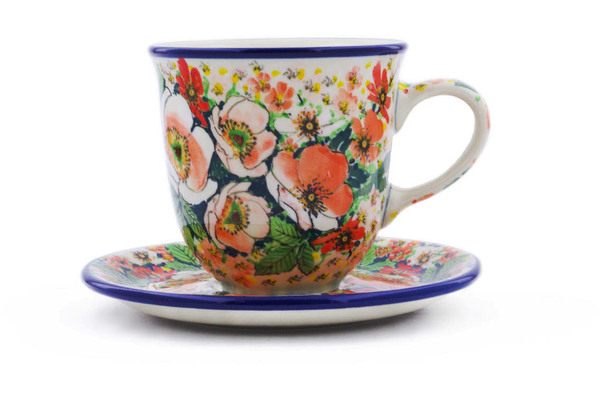 Cup with Saucer 10 oz