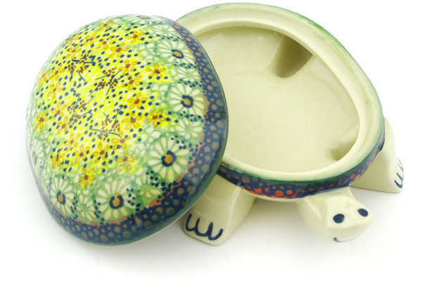 Turtle Shaped Jar 6"