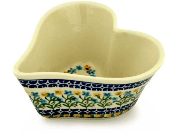 Heart Shaped Bowl 6"