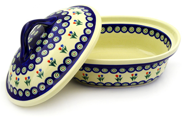 Baker with Cover 12"