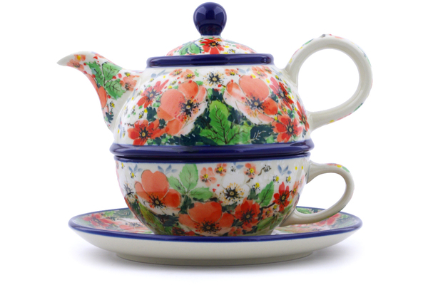 Tea Set for One 22 oz