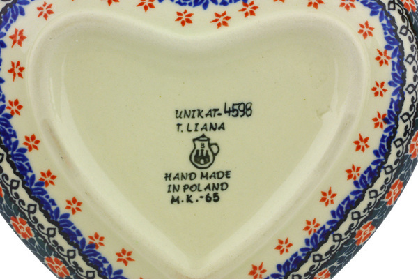 Heart Shaped Platter 7"