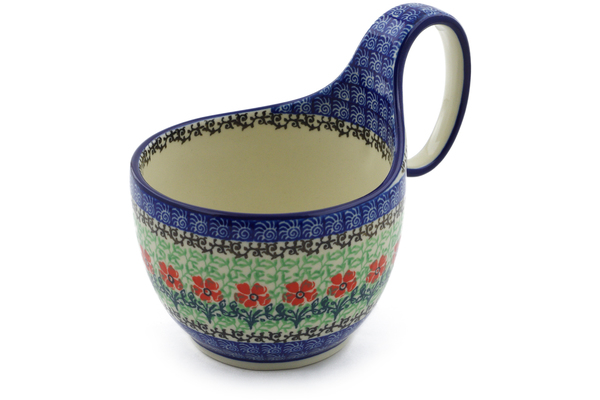 Bowl with Loop-Handle 6"