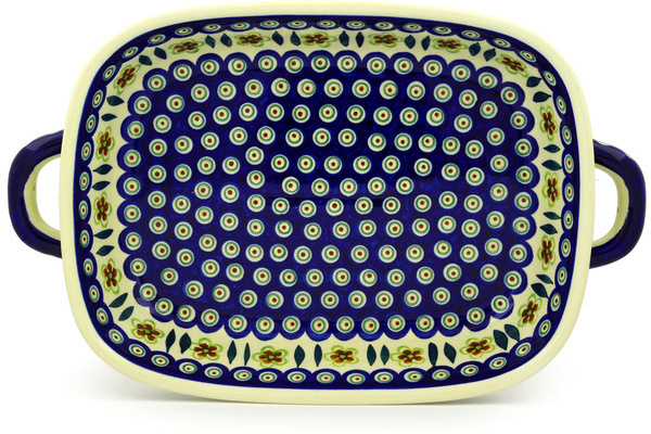 Rectangular Baker with Handles 18"