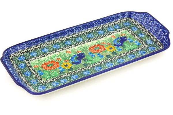 Platter with Handles 13"