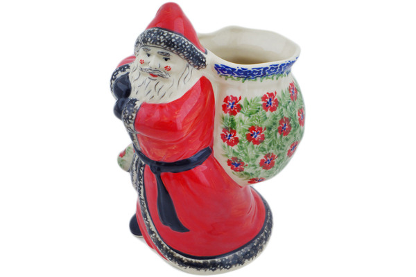 Santa Shaped Jar 8"