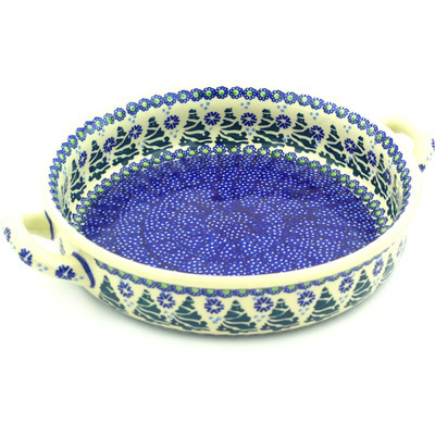 Round Baker with Handles 11"