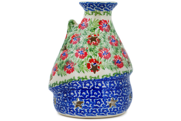 House Shaped Candle Holder 5"