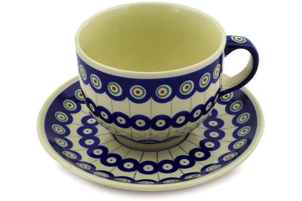 Cup with Saucer 18 oz