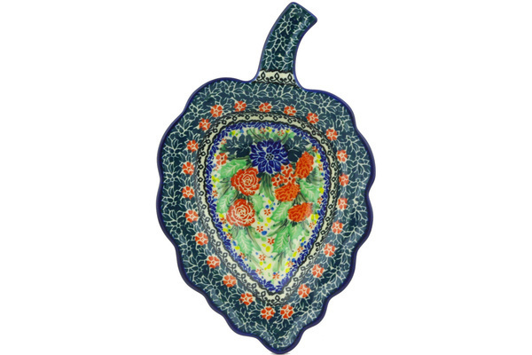 Leaf Shaped Bowl 10"