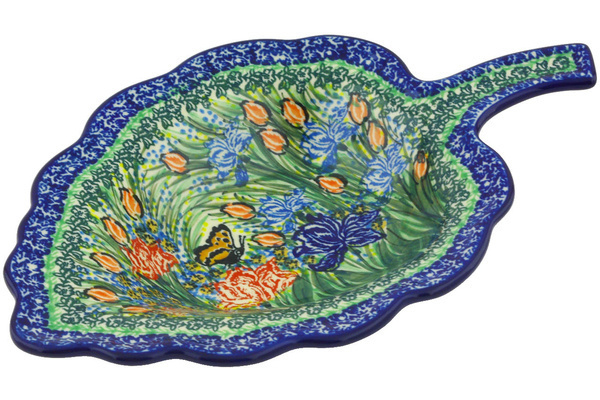 Leaf Shaped Bowl 10"