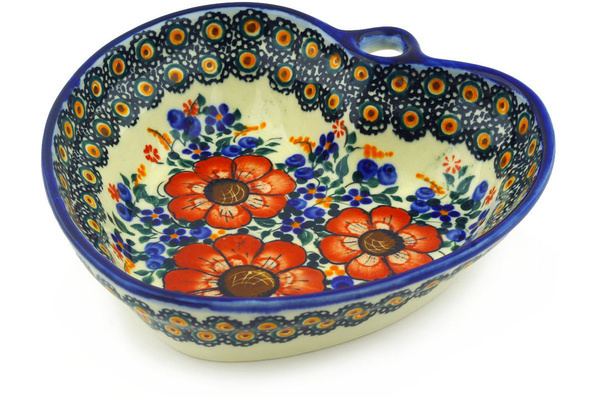 Heart Shaped Bowl 8"