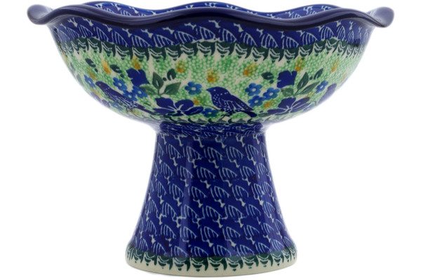 Bowl with Pedestal 8"