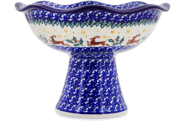 Bowl with Pedestal 8"