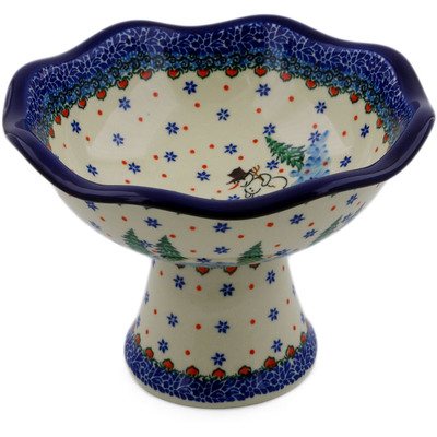 Bowl with Pedestal 8"