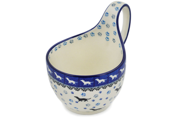 Bowl with Loop-Handle 6"