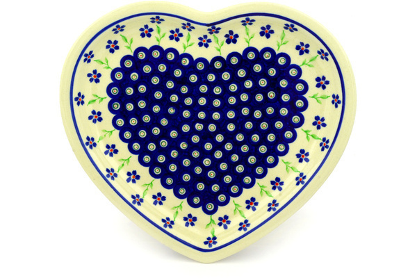 Heart Shaped Platter 11"