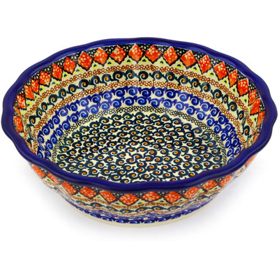 Fluted Bowl 10"