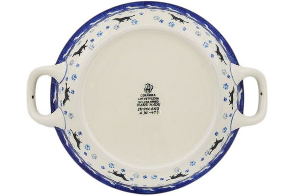 Round Baker with Handles 10"