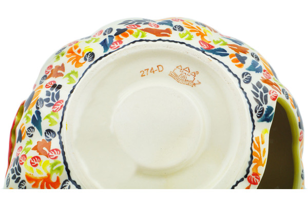 Jack O Lantern Candle Holder 9"