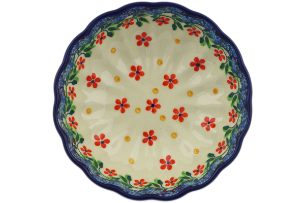 Scalloped Fluted Bowl 5"