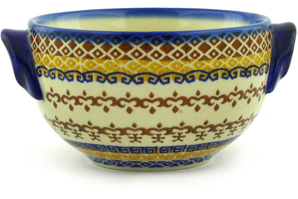 Bowl with Handles 6"