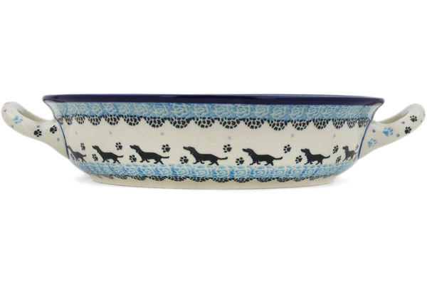 Round Baker with Handles 10"