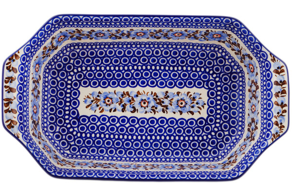 Rectangular Baker with Handles 14"